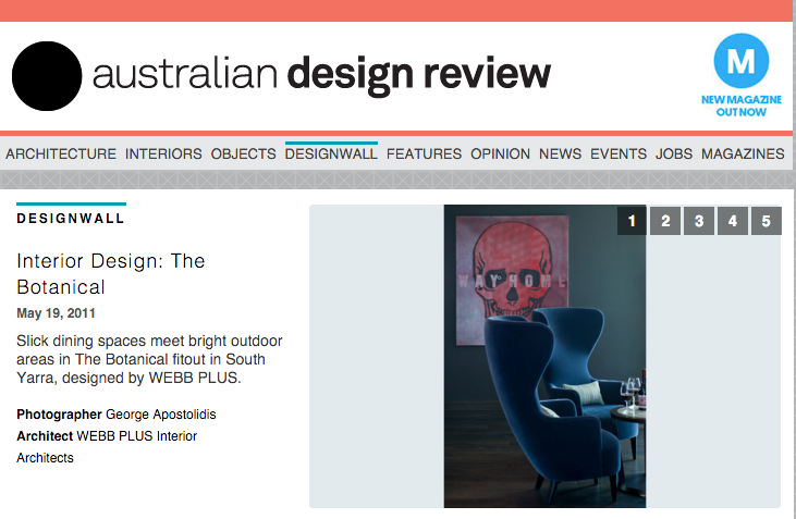 The Australian Design Review – The Botanical