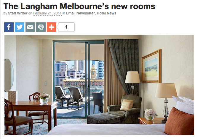 HM – Langham Hotel (Melbourne)